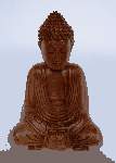 Buddha Hartholz, Figur Buddha aus Holz geschnitzt - 26 cm - P1020923.jpg